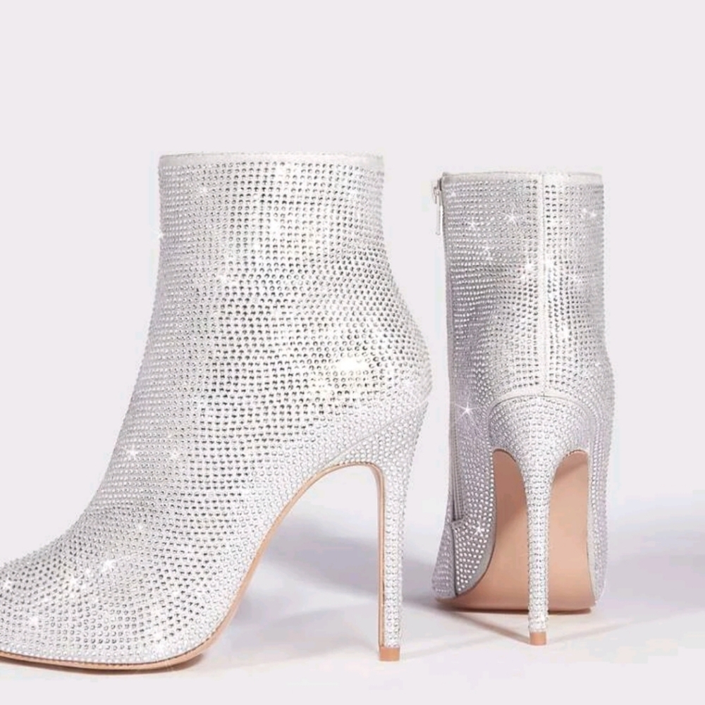 Rhinestone Booties - image 2